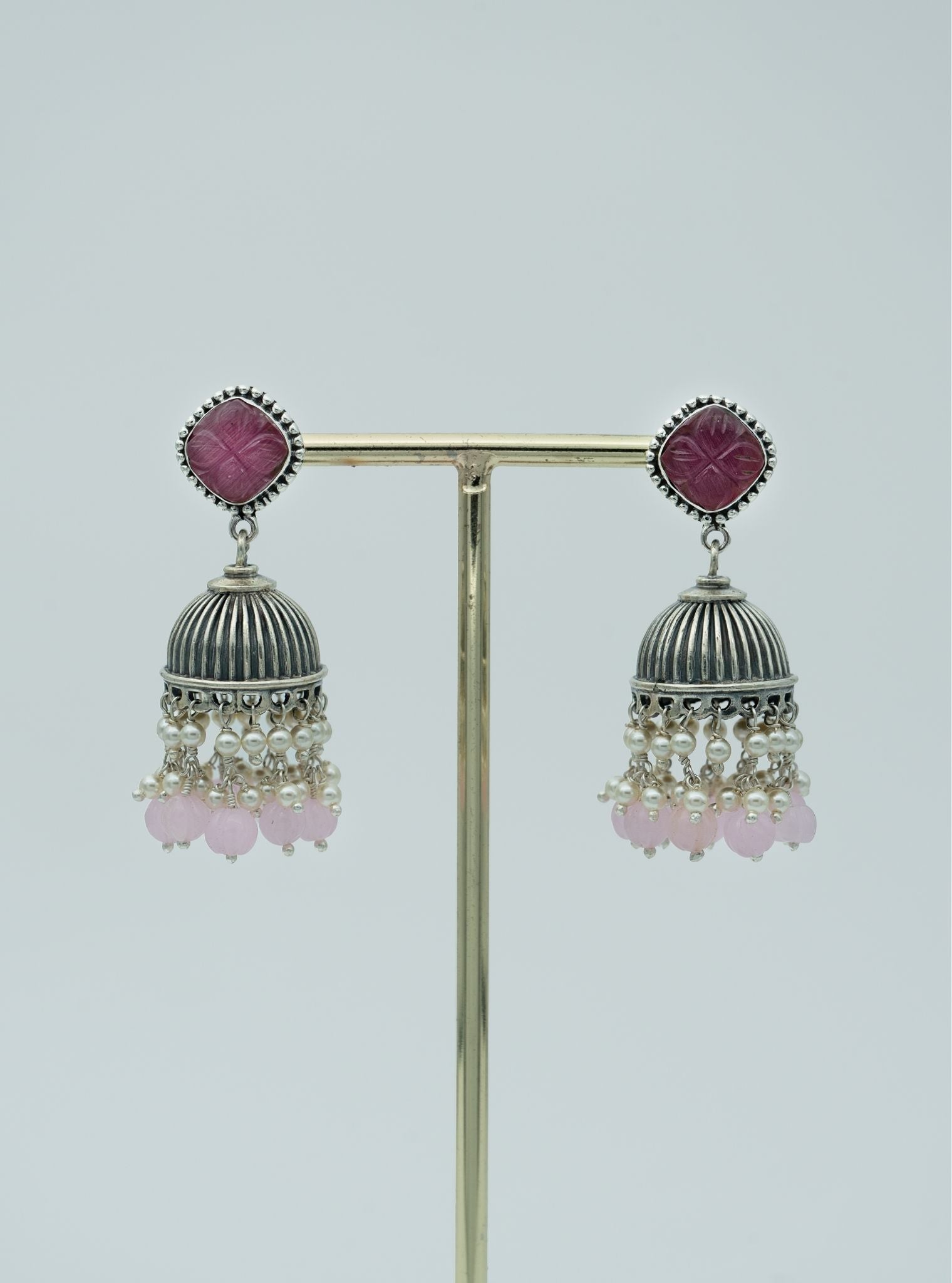 Pure Silver Priya Jhumki