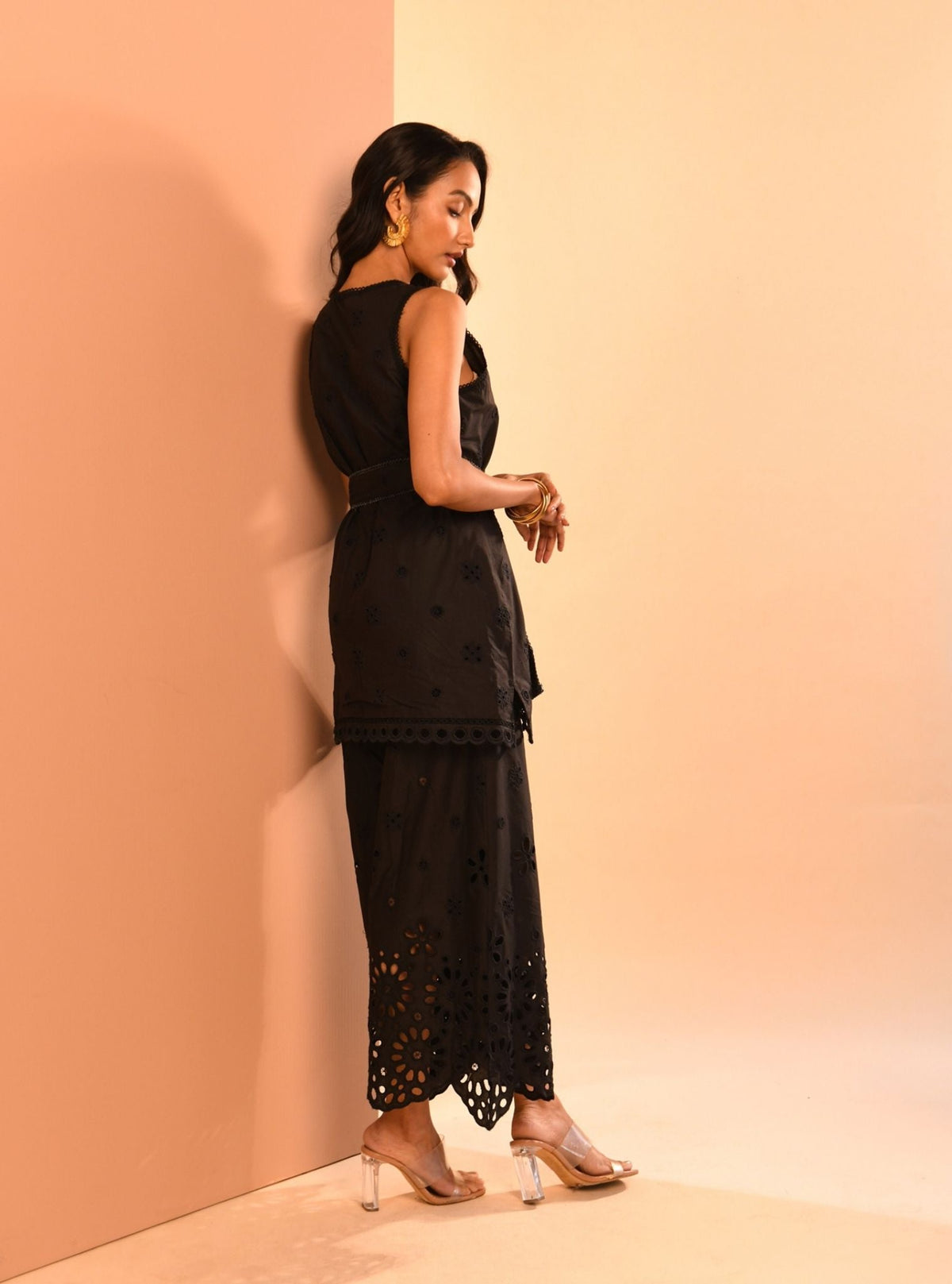 Yale Supima Cotton Black Co-ord Set