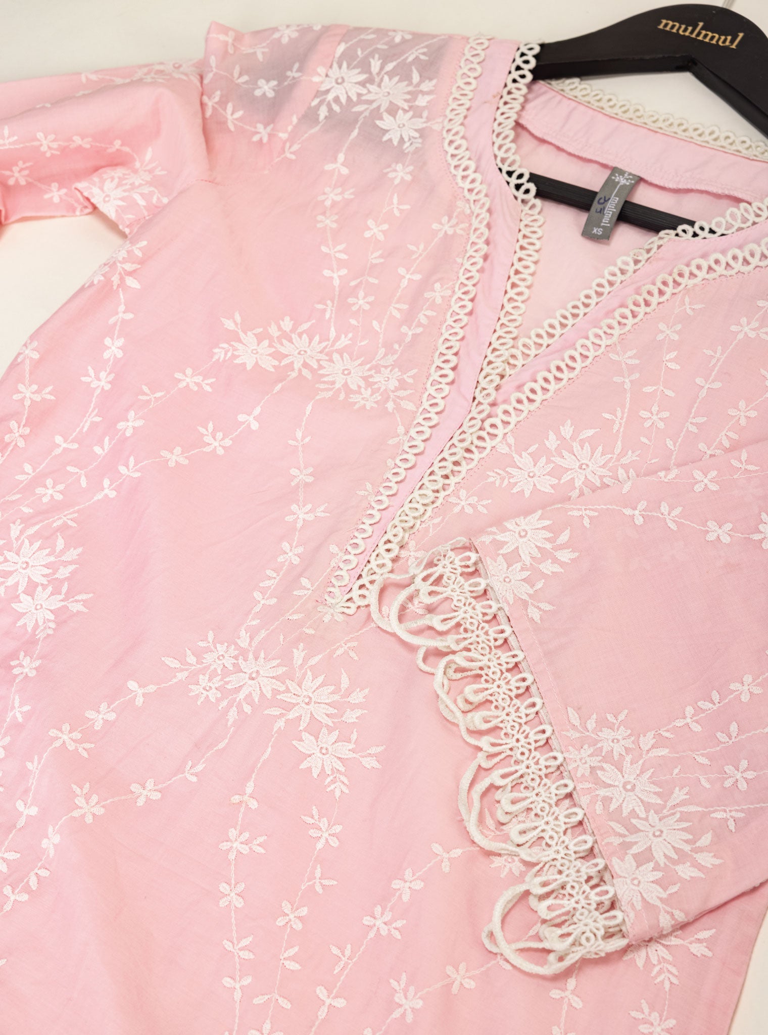 Arki Supima Cotton Pink Kurta Set
