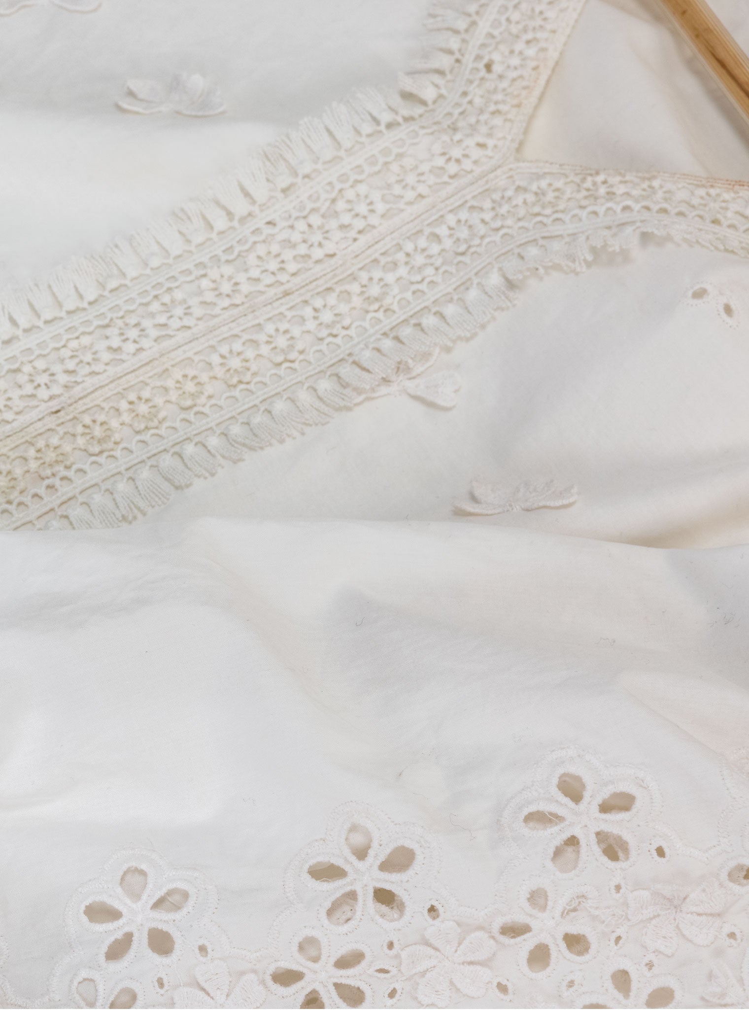 Asota Supima Cotton White Kurta Set