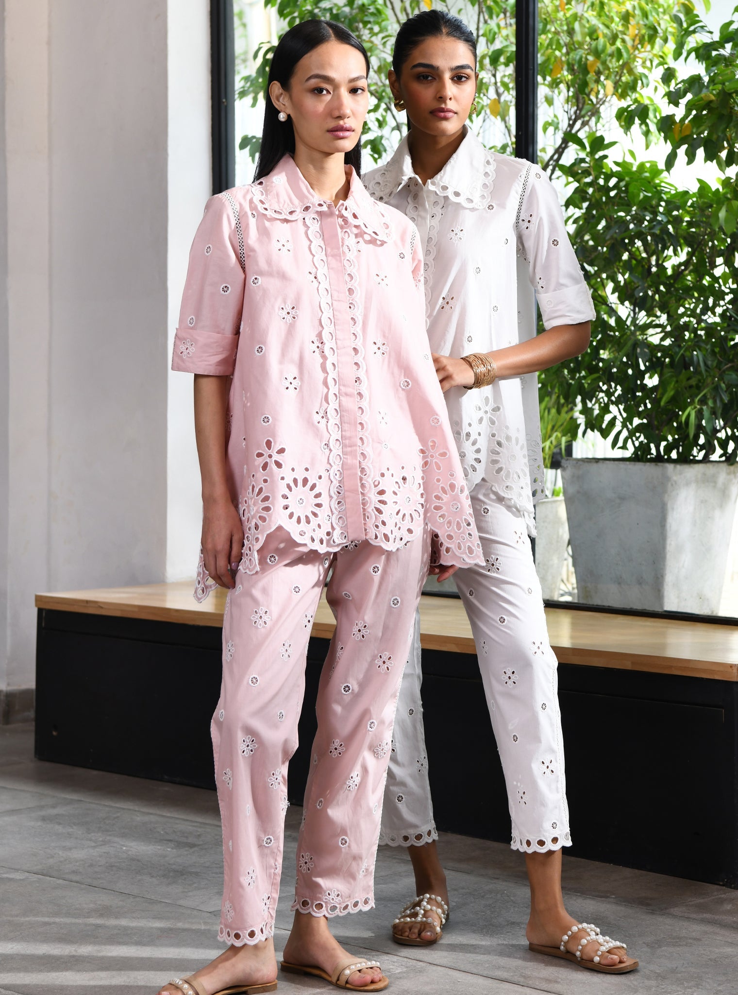 Carlisle Cotton Pink Co-ord Set