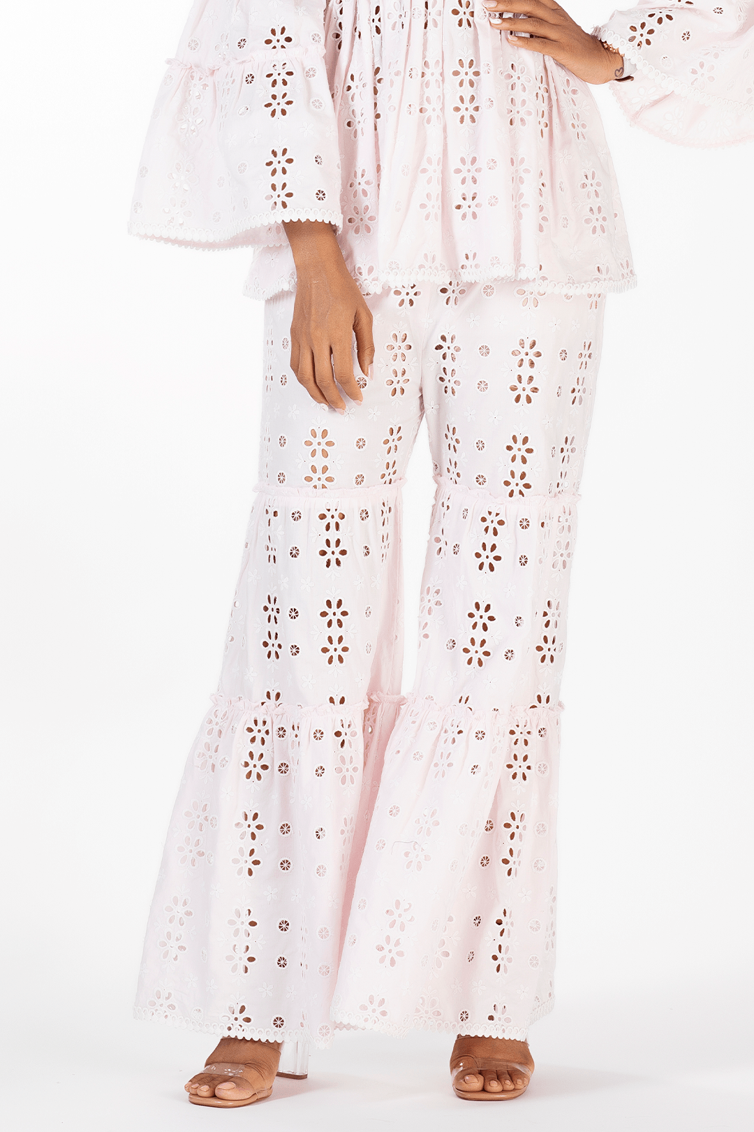 Chloe Cotton Pink Co-ord Set