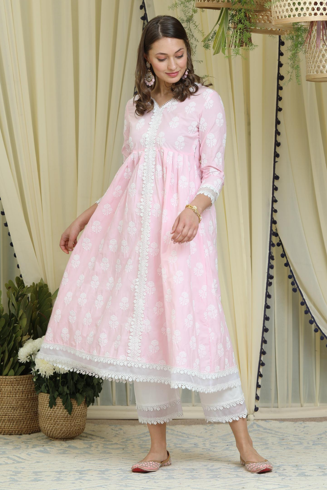 Iliana Supima Cotton Kurta Set