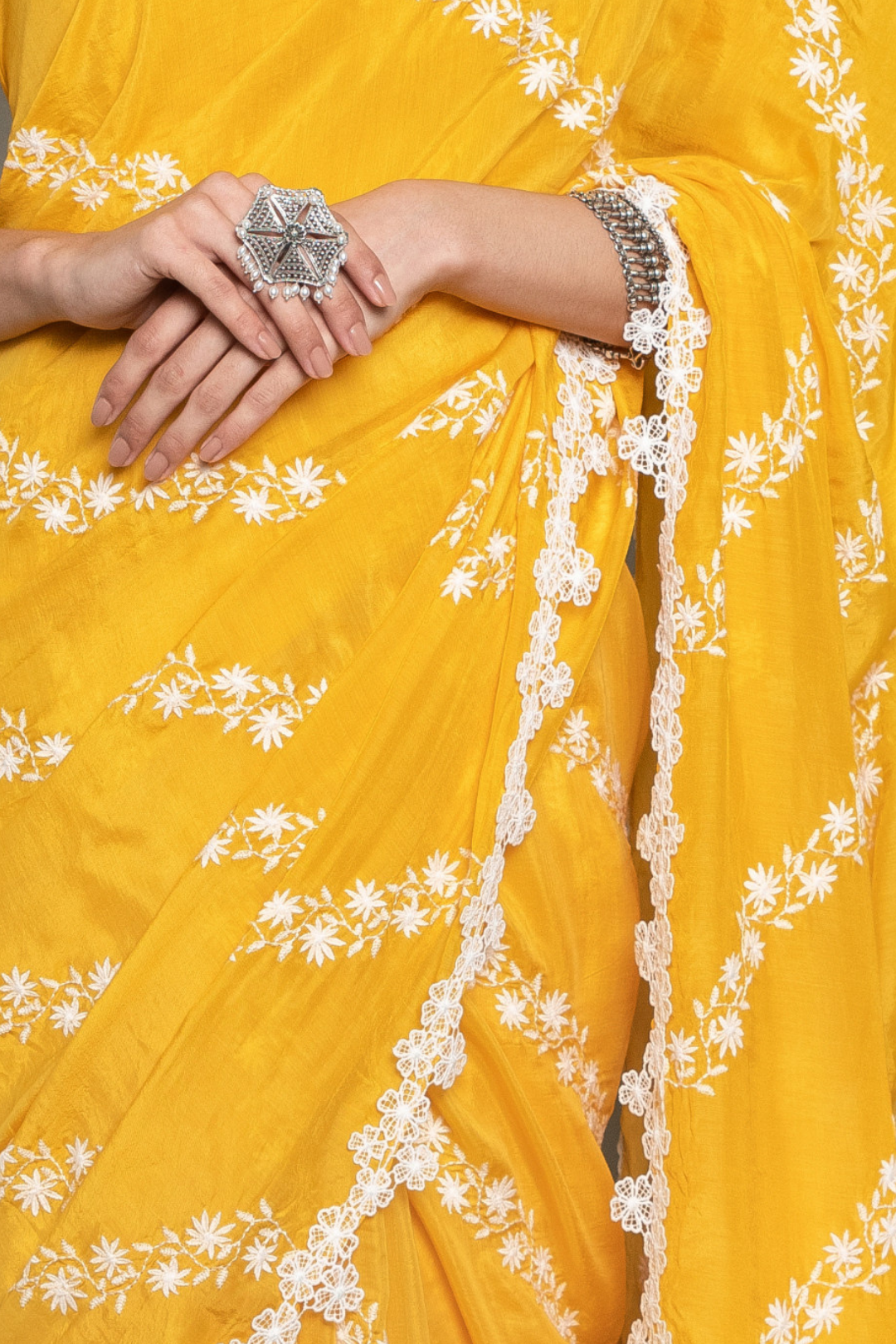 Japanese Silk Keya Saree