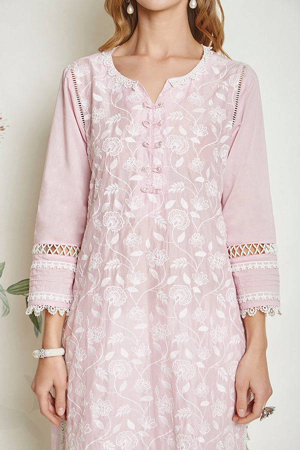 Carnation Kurta Pink