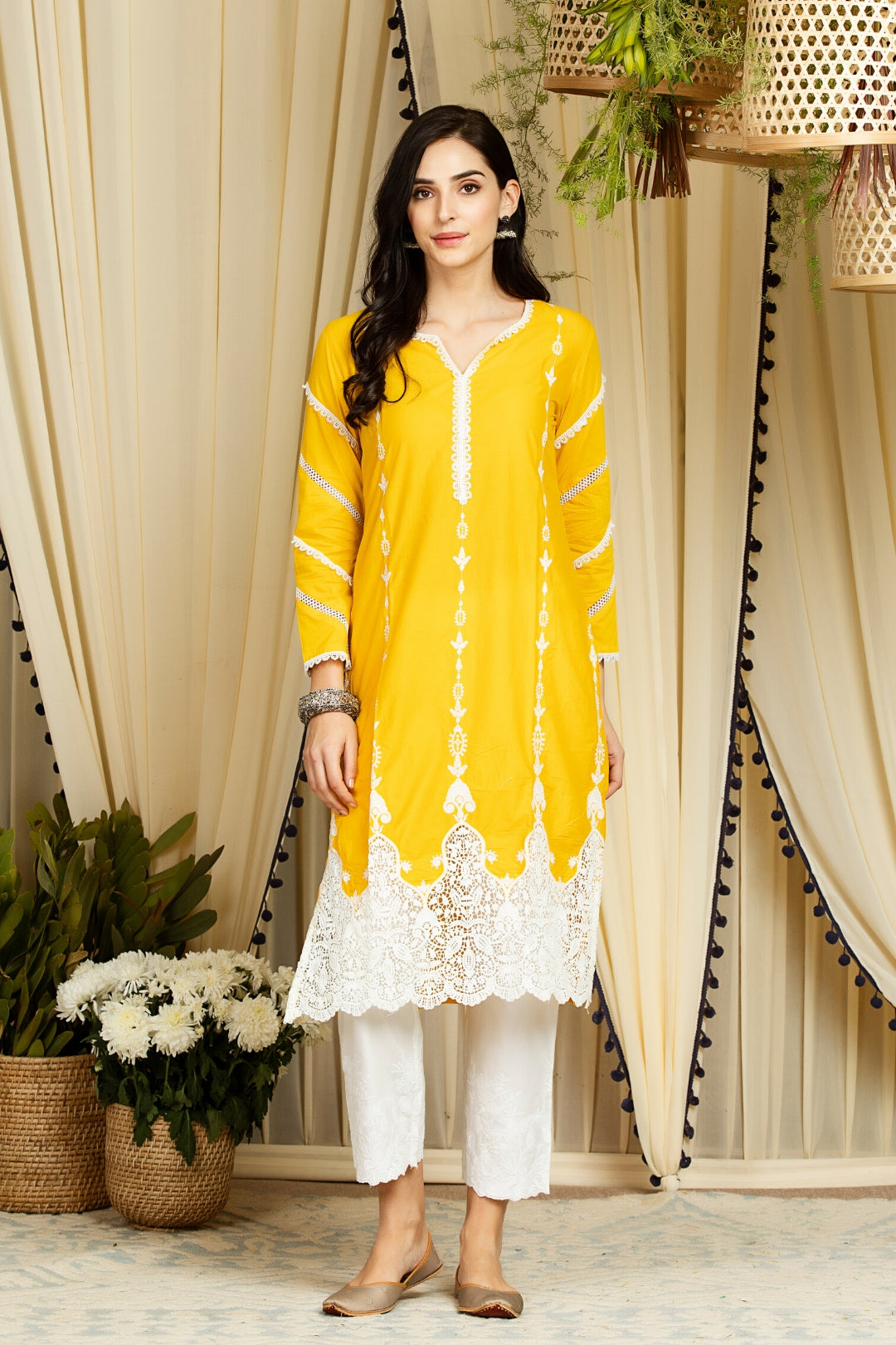 Marcella Supima Cotton Kurta Set