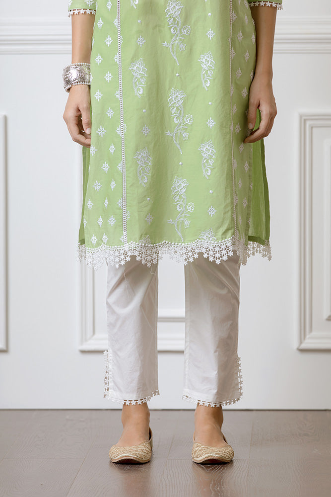 Rue Green Kurta Set