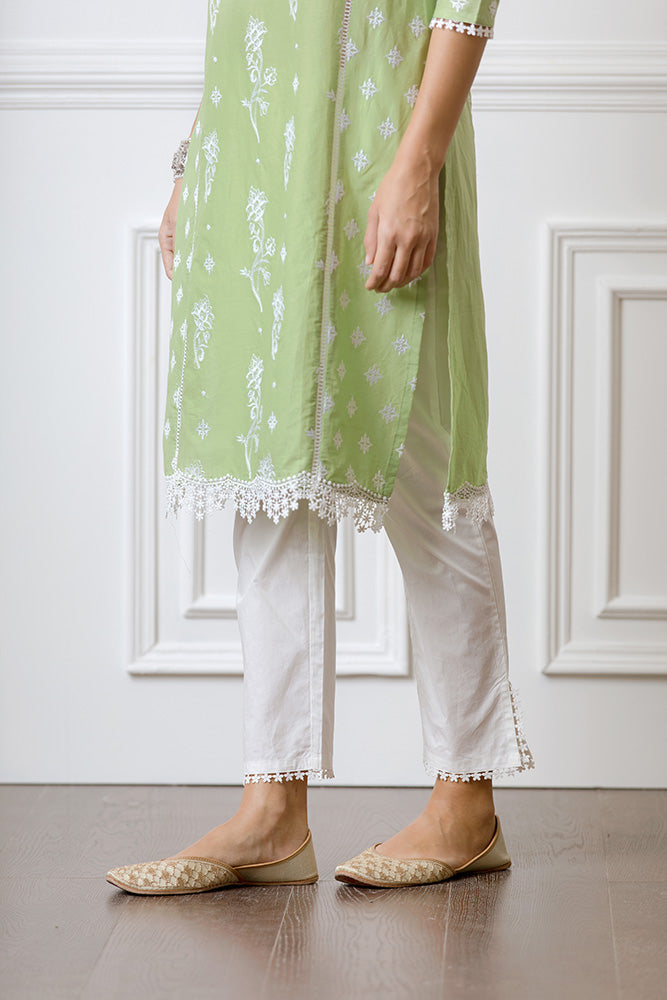Rue Green Kurta Set