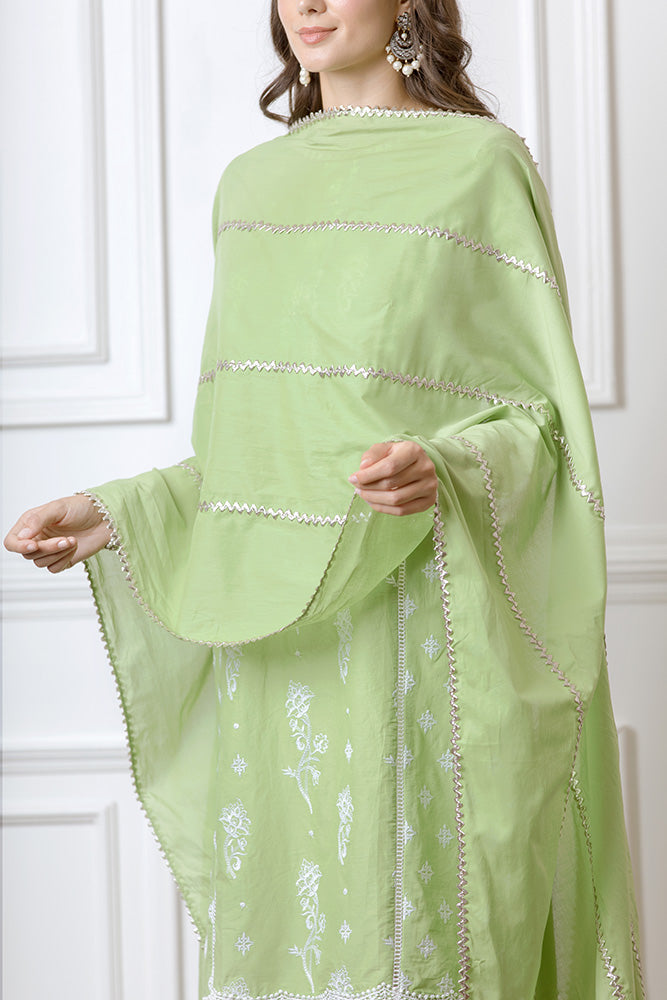 Rue Green Kurta Set