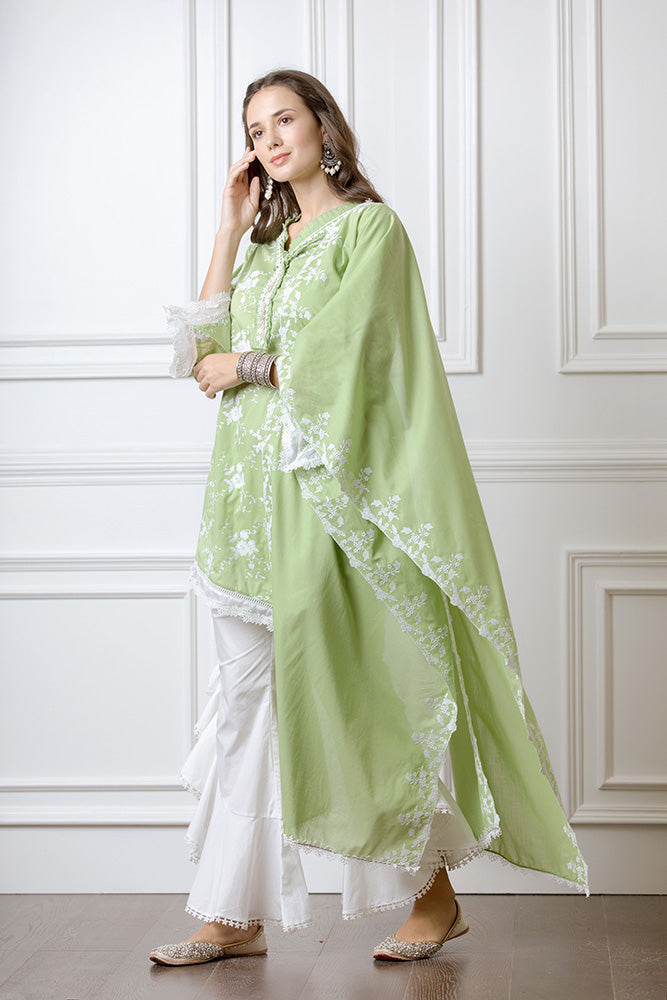 Danica Green Kurta Set