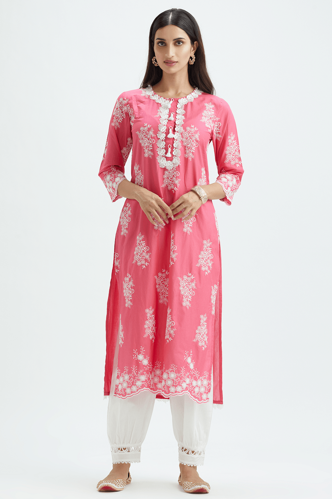 Mulmul Cotton PERLA KURTA With NEW HAREM PANT