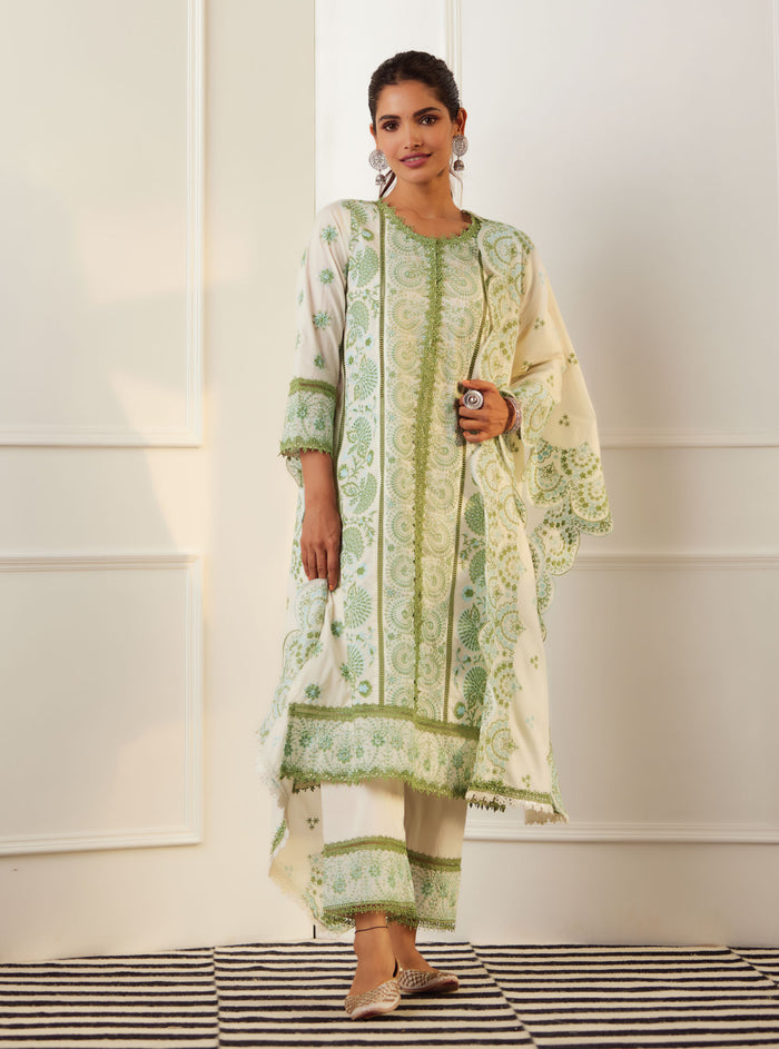 Mulmul Supima Cotton Soleil  Kurta