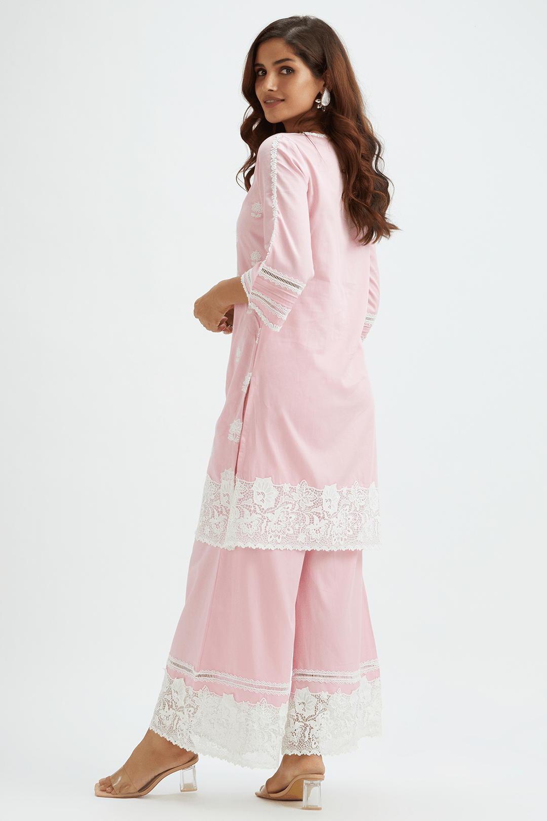 Mulmul PIMA SUNKISSED KURTA With SUNKISSED PALAZZO