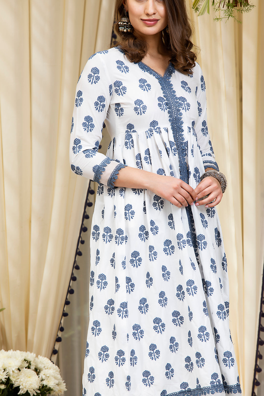 Iliana Supima Cotton Kurta Set