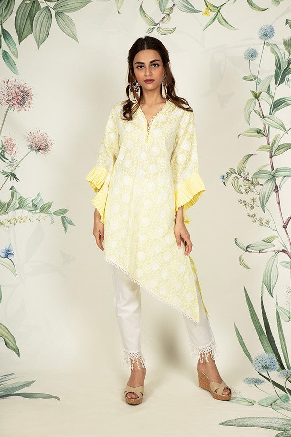 Nargis Kurta and Fringe Pyajama