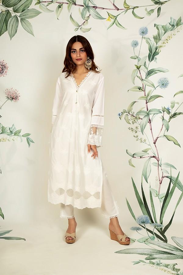 Petunia Kurta and Slit Pyajama