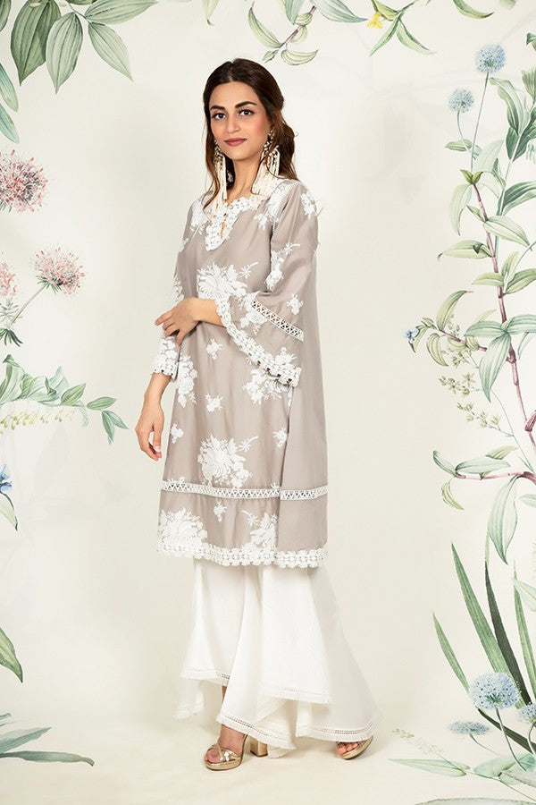Sunflower Kurta and Bell Bottom