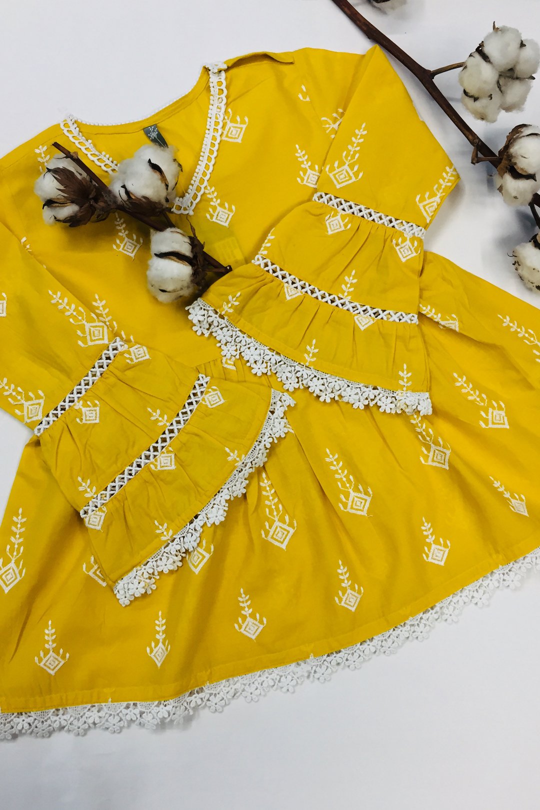 Bud Supima Cotton Kurta Set