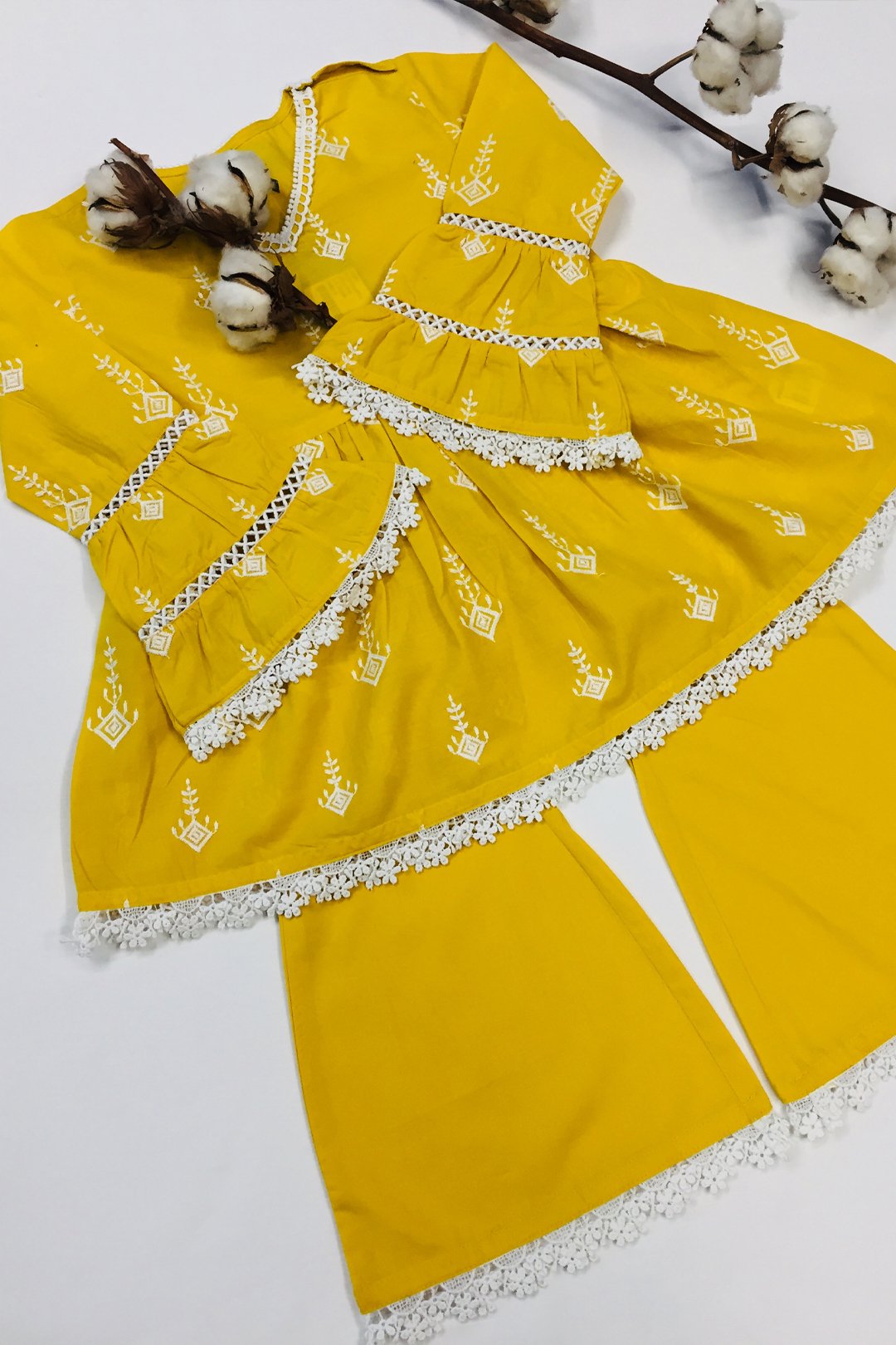 Bud Supima Cotton Kurta Set